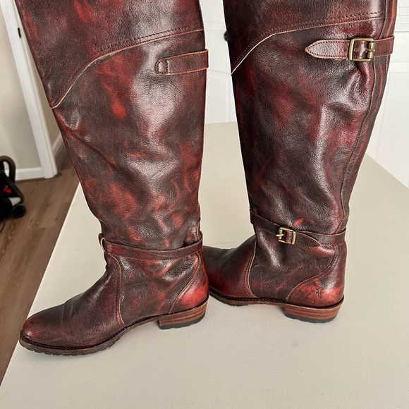 Frye leather boots. Great condition. Brown leather size 7.5M - Picture 4 of 4